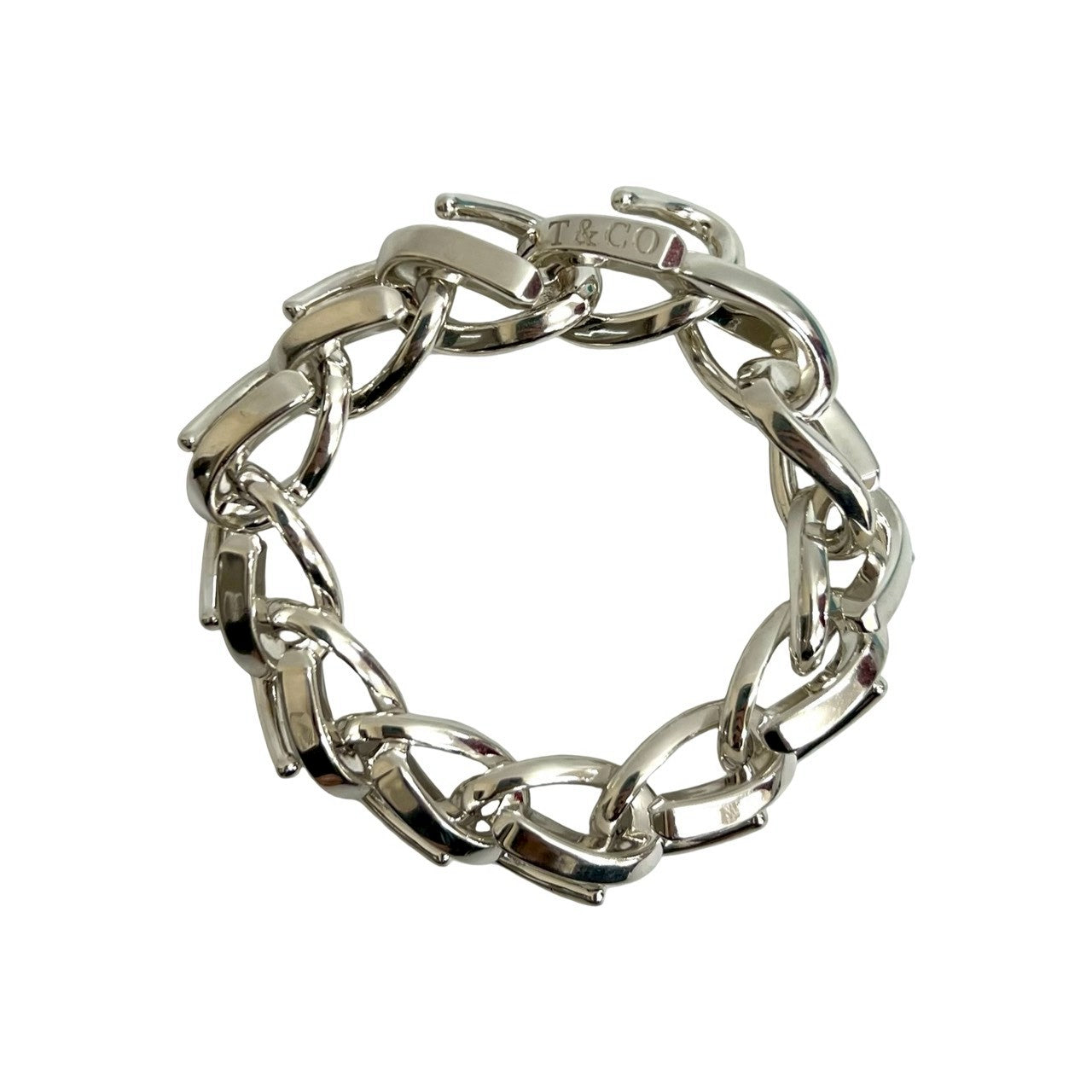 TIFFANY&Co. ティファニー フォージ ラージ リンク ブレスレット 4