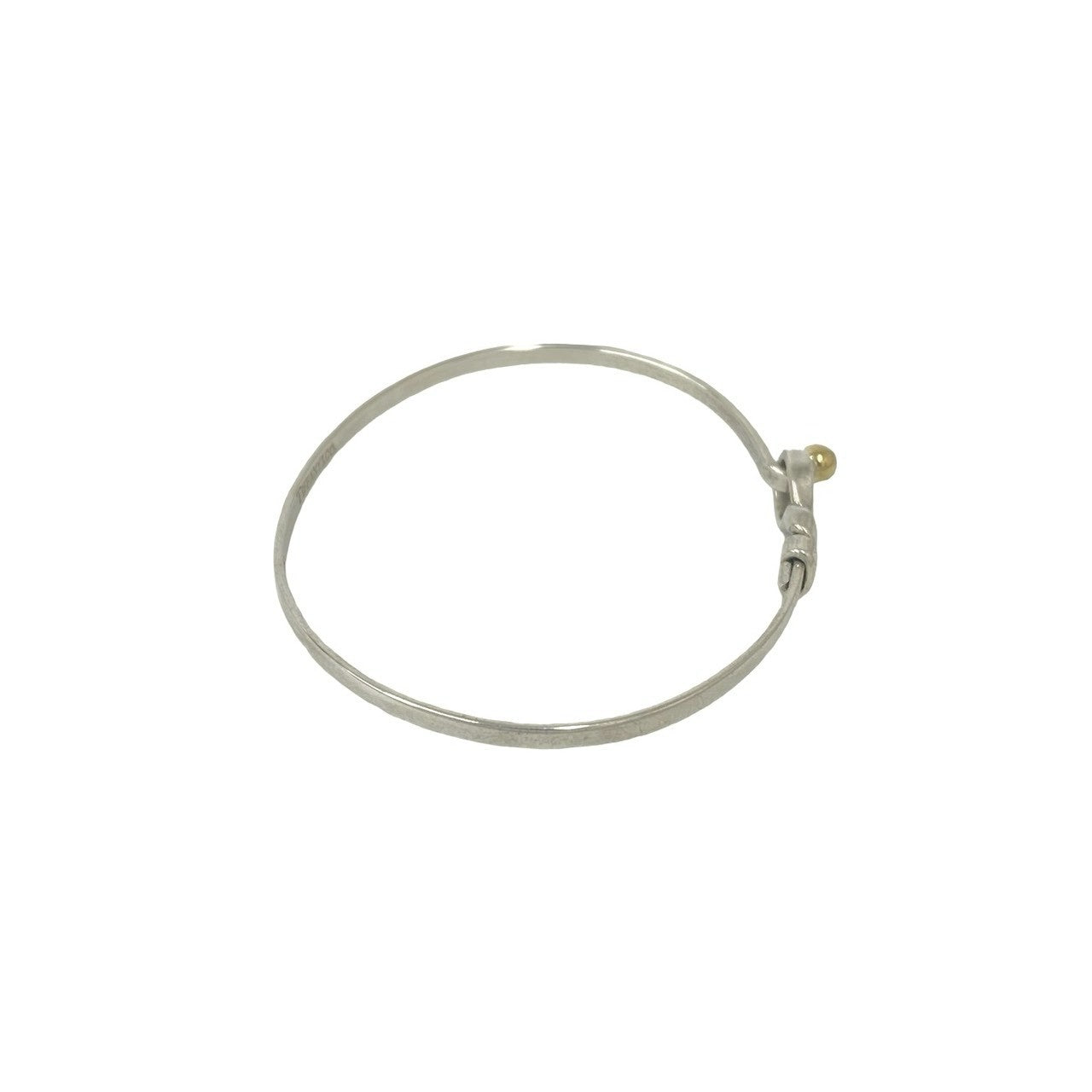 TIFFANY&Co. ティファニー (Vintage) フック&アイ バングル 925 K18 750YG 6