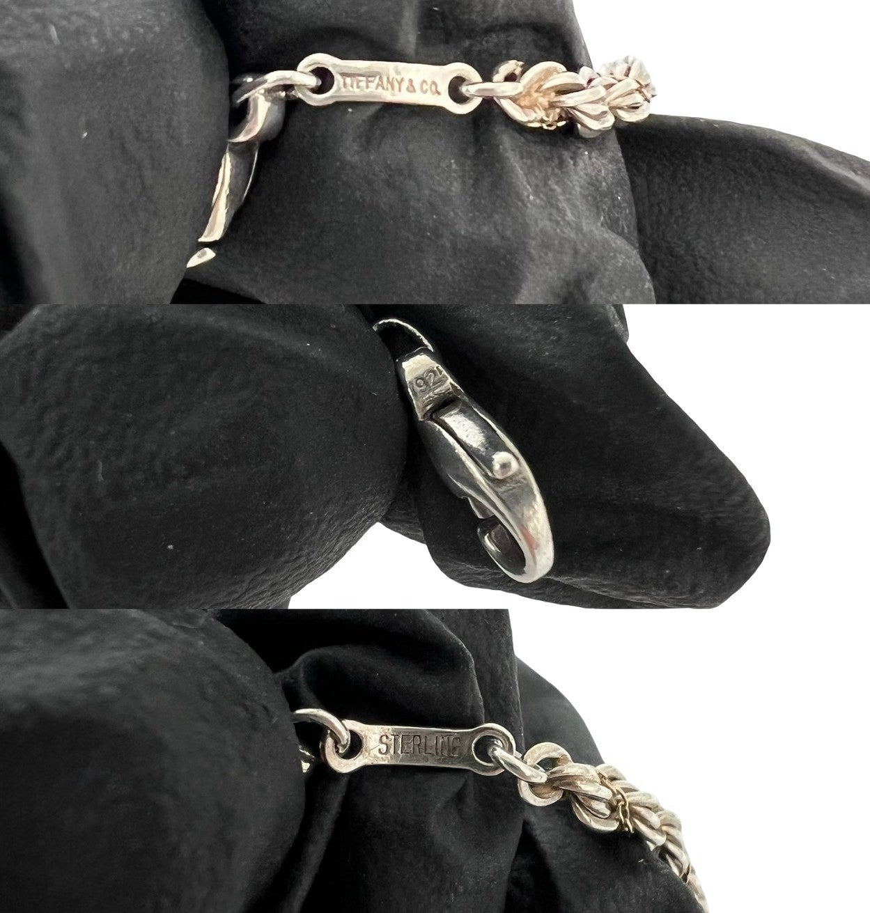 TIFFANY&Co. ティファニー (Vintage) ツイストロープ ブレスレット 925 K18 750YG 3