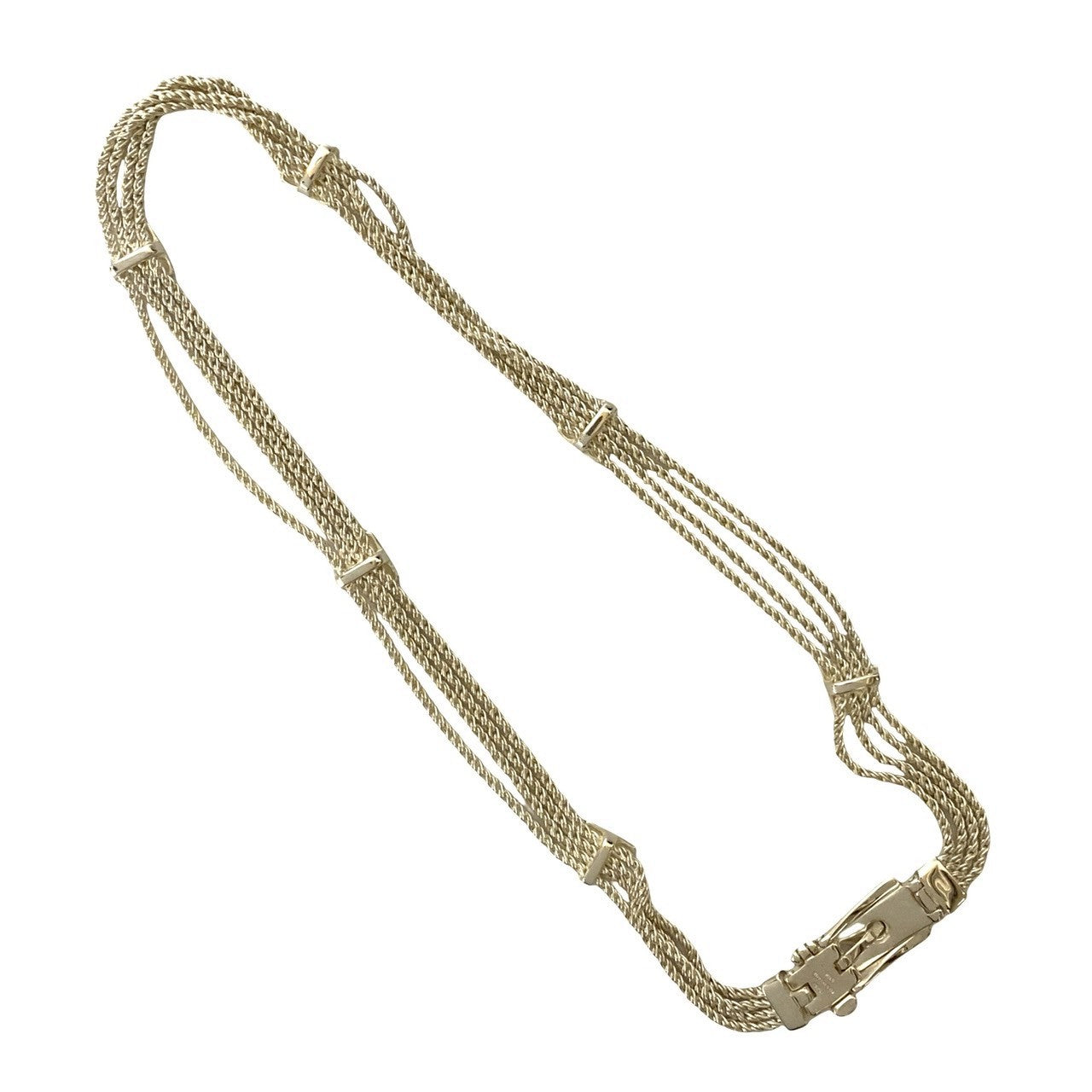 TIFFANY&Co. Vintage Tロープ ベルトネックレス 4