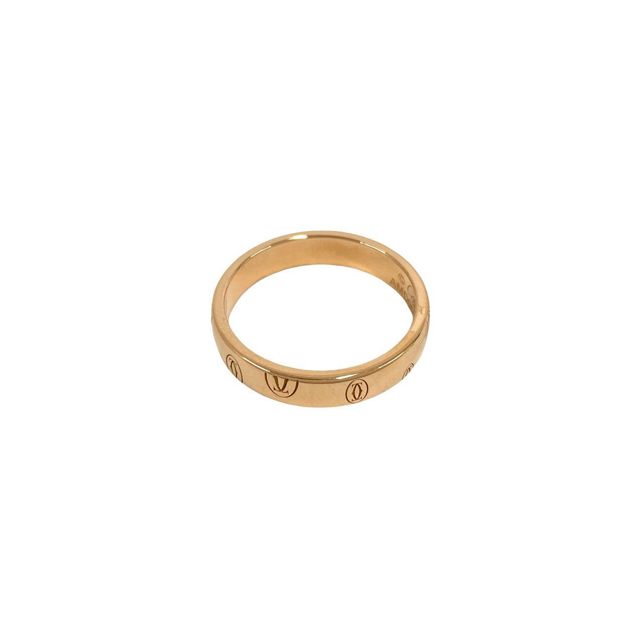 CARTIER カルティエ ハッピーバースデー リング 指輪 15号 表記サイズ #55 K18 750PG 4