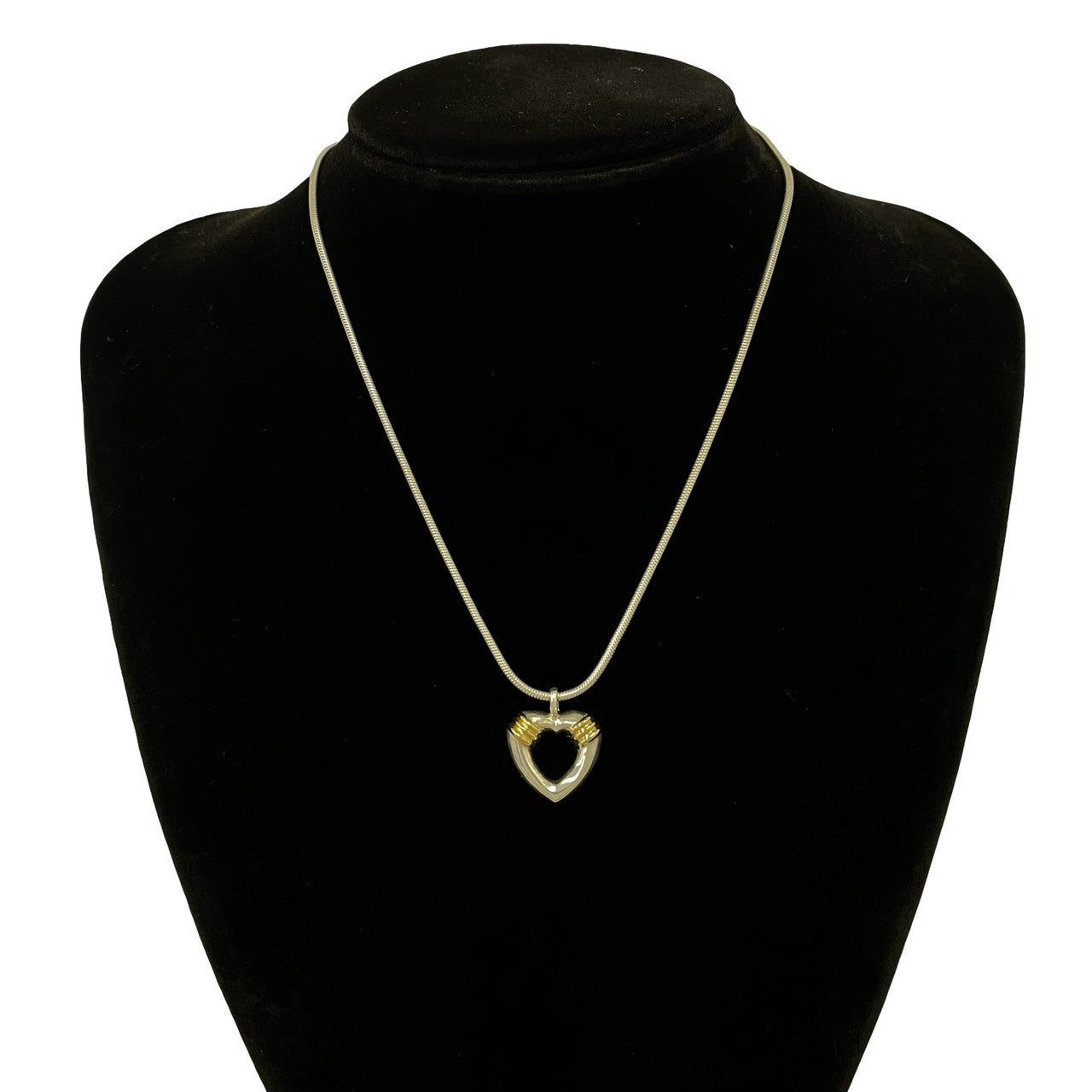 TIFFANY&Co. ティファニー ハート スネーク チェーン ネックレス 925 K18 750YG 2