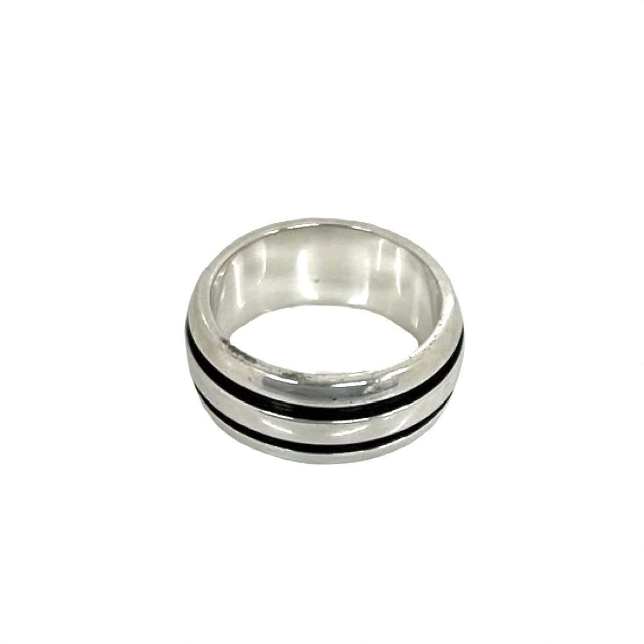 TIFFANY&Co. ティファニー (Vintage) グルーブド ダブルライン リング 指輪 6