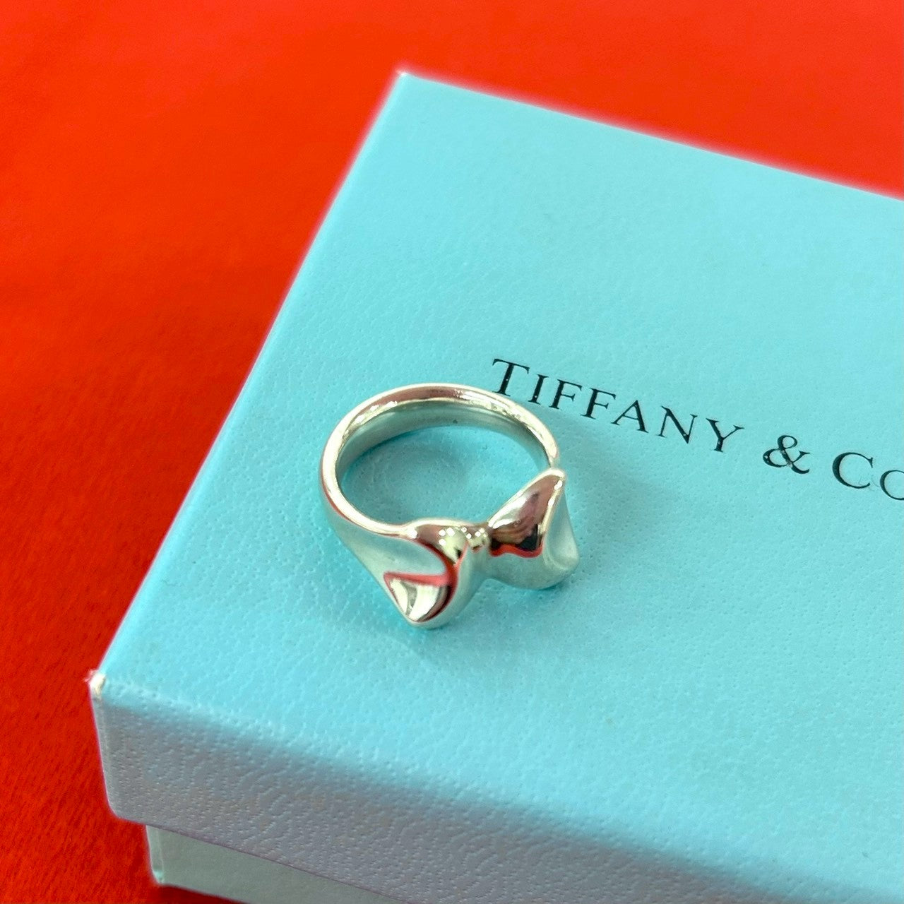 TIFFANY&Co. ティファニー バタフライ モチーフ リング 指輪