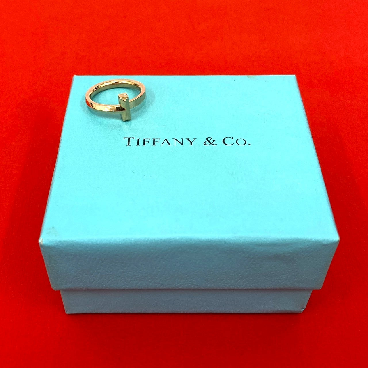 TIFFANY&Co. ティファニー Tワン リング 750