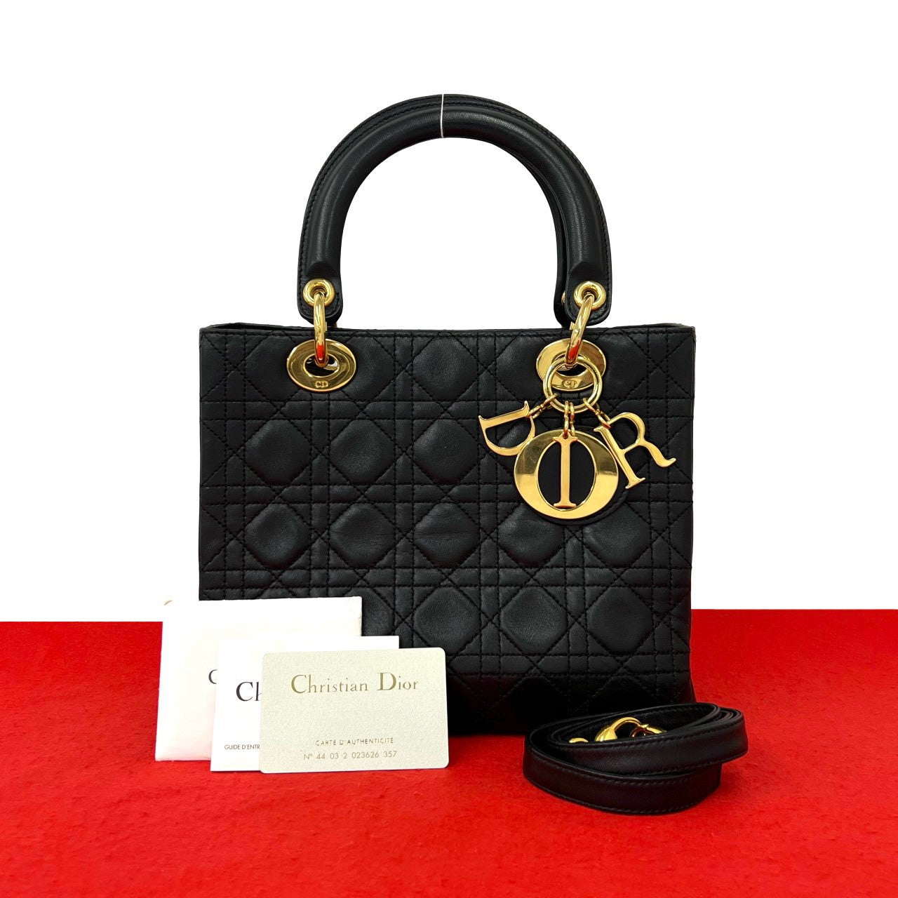 Christian Dior ディオール レディディオール ショルダーバッグ