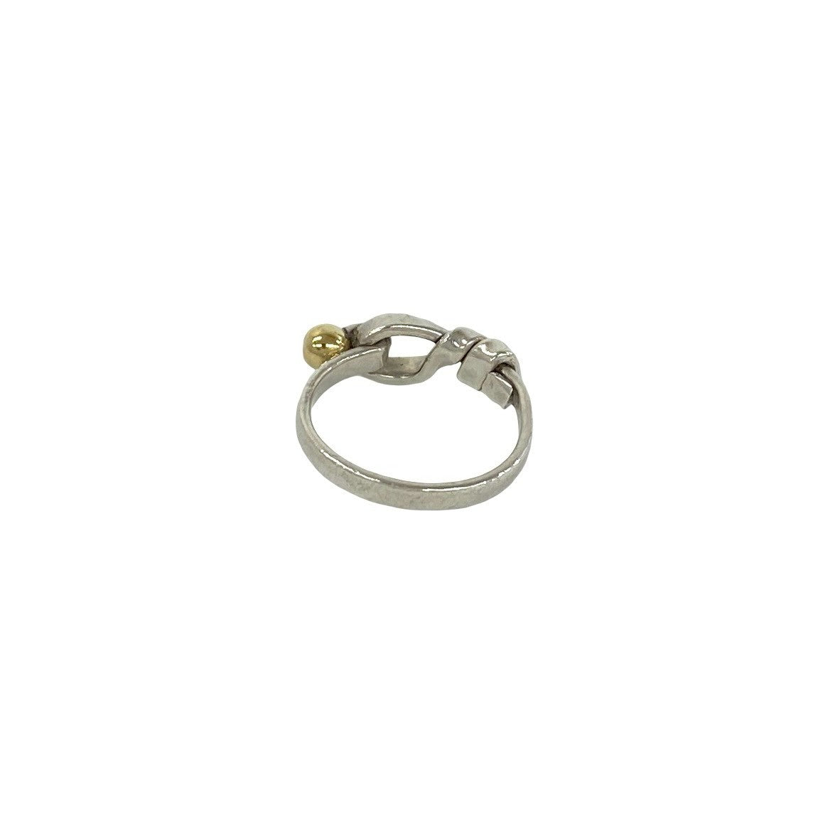 TIFFANY&Co. ティファニー (Vintage) フック&アイ リング 925 K18 750YG 指輪 6