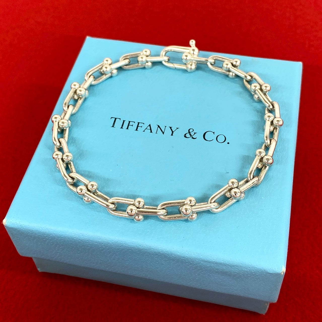 TIFFANY&Co. ティファニー ハードウェア スモールリンク ブレスレット