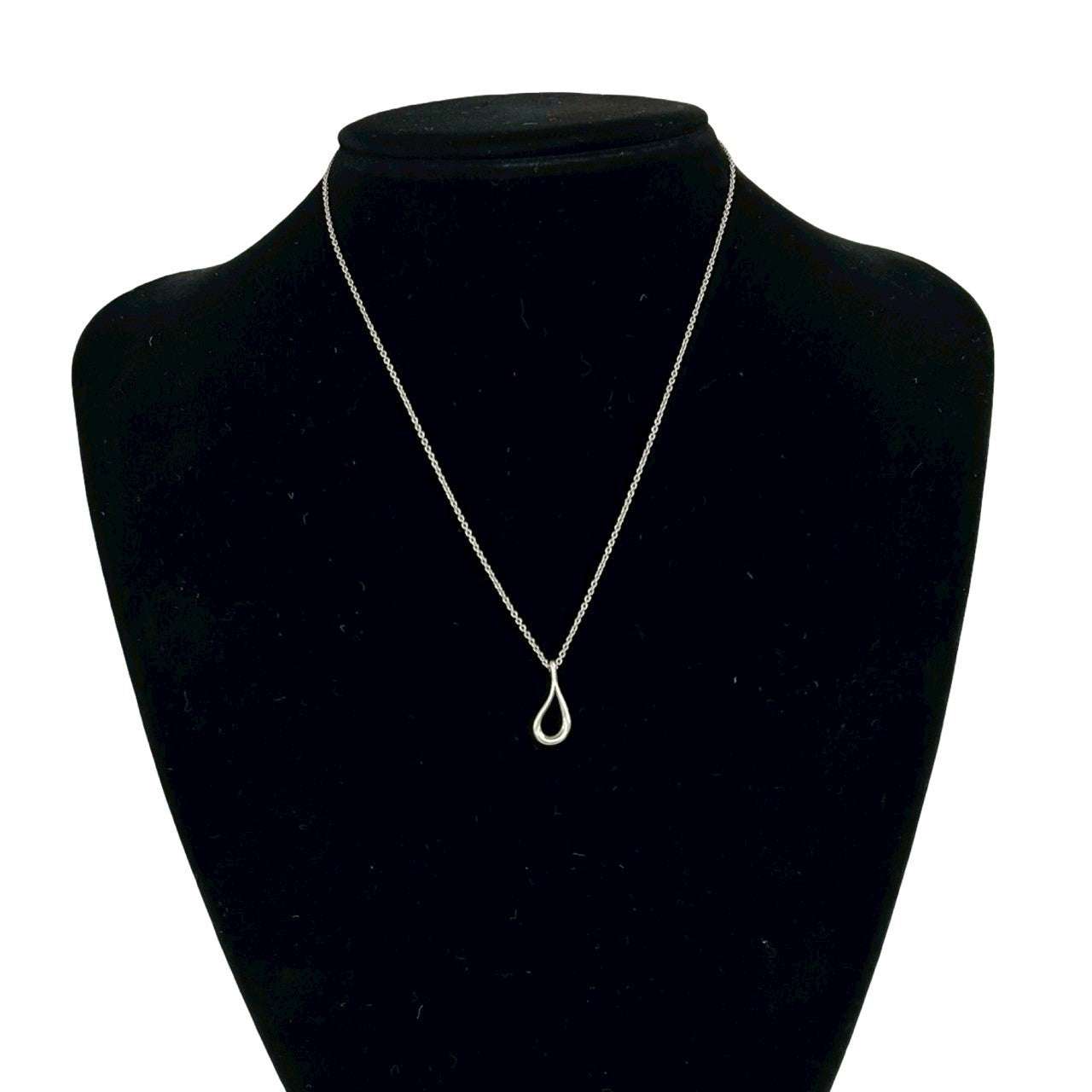 TIFFANY&Co. ティファニー (Vintage) オープン ティアドロップ ネックレス 2