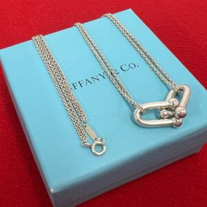 TIFFANY&Co. ティファニー ハードウェア ダブルリンク ネックレス