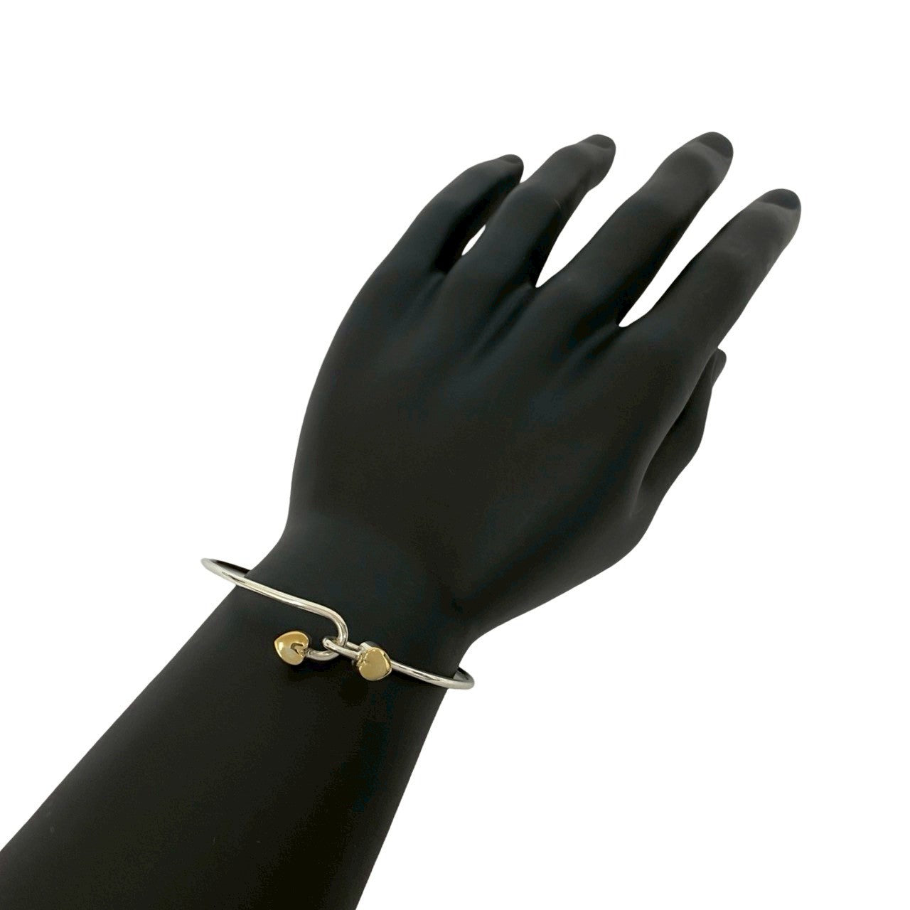 TIFFANY&Co. ティファニー ダブル ハート フック バングル 2