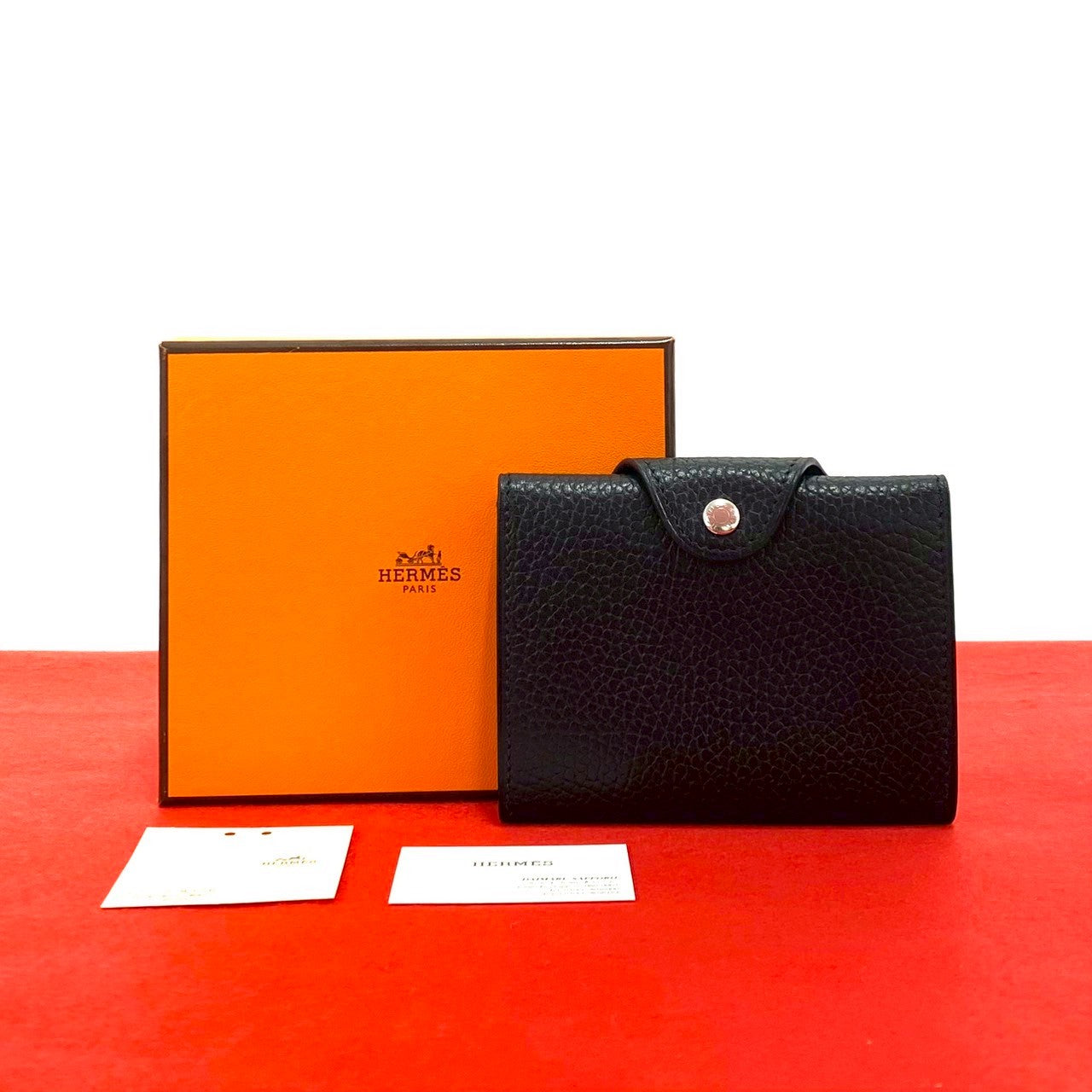 HERMES エルメス イリアード コンパクト 二つ折り財布 ヴァッシュ