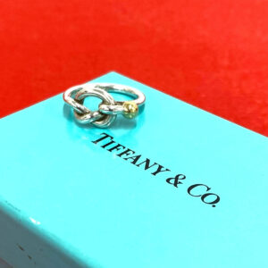 TIFFANY&Co. ティファニー ラブノット リング 925 K18 750YG 指輪