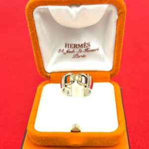 HERMES エルメス (Vintage) モンテヴィデオ リング 指輪 K18 750 YG