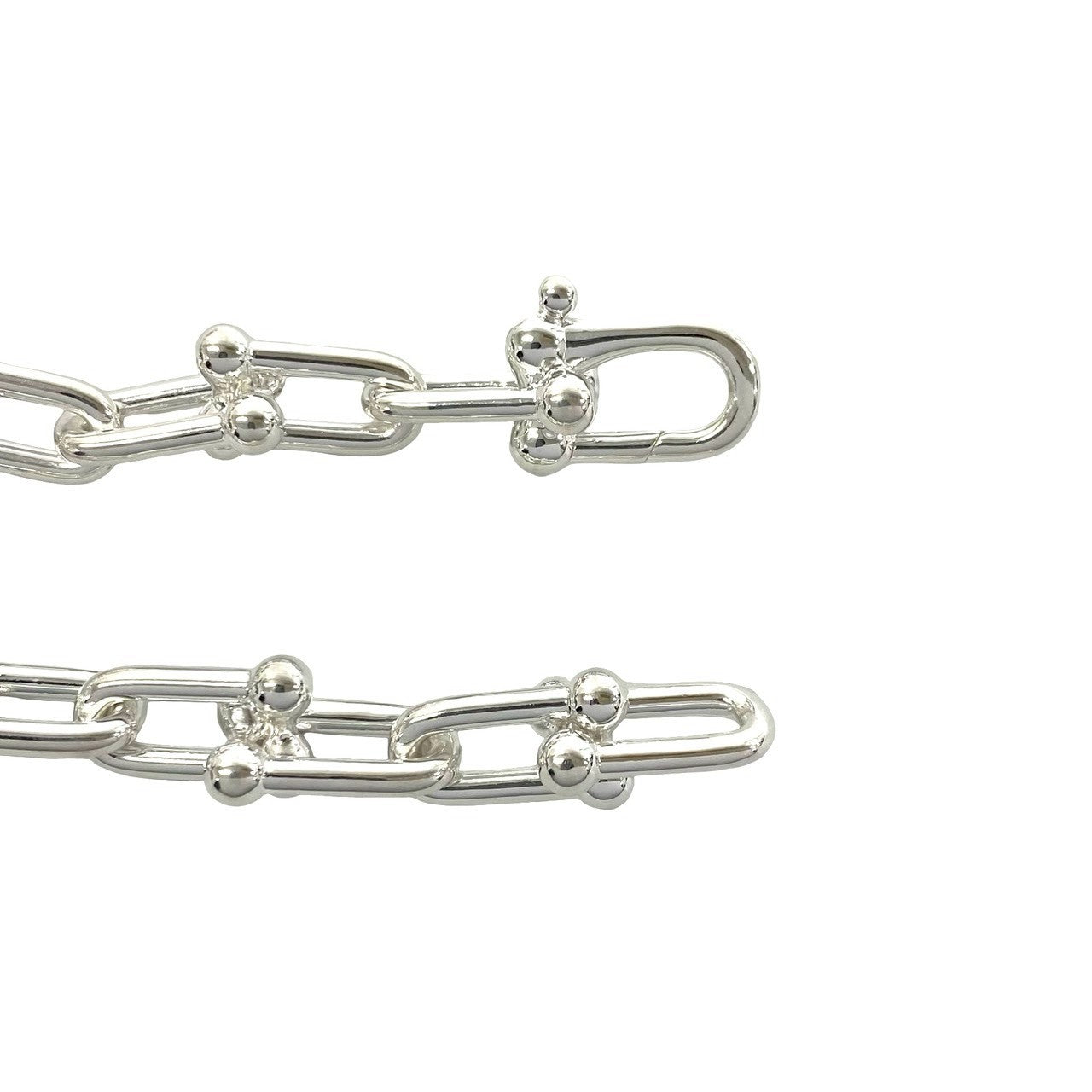 TIFFANY&Co. ティファニー ハードウェア ラージリンク ブレスレット 4