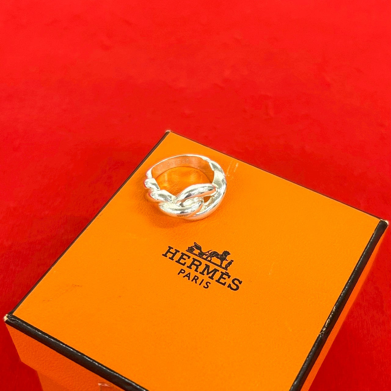 HERMES エルメス (Vintage) トルサード リング 指輪