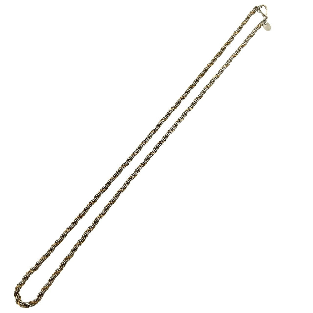 TIFFANY&Co. ティファニー (Vintage) ツイストロープ コンビ ネックレス 6