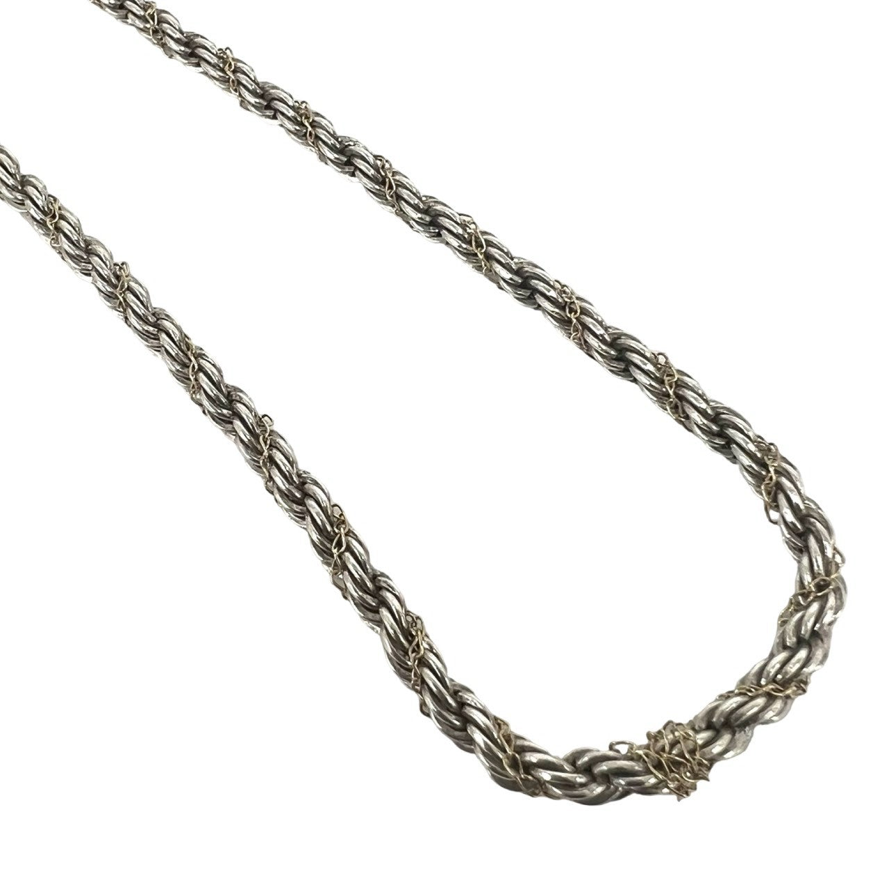TIFFANY&Co. ティファニー (Vintage) ツイストロープ ネックレス K14 585YG 4