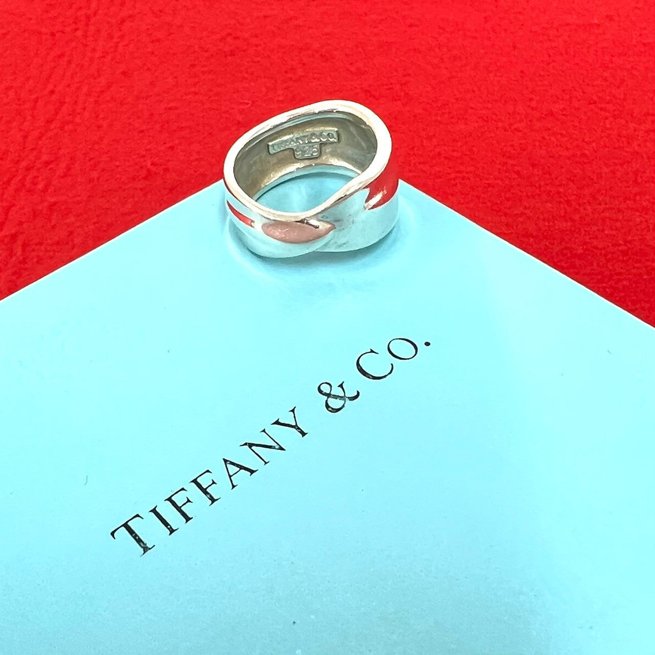 TIFFANY&Co. ティファニー (Vintage) リーフ リング 指輪 10号