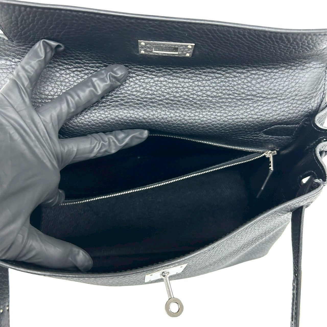 HERMES エルメス ケリー 28 ショルダーバッグ トリヨンクレマンス 10