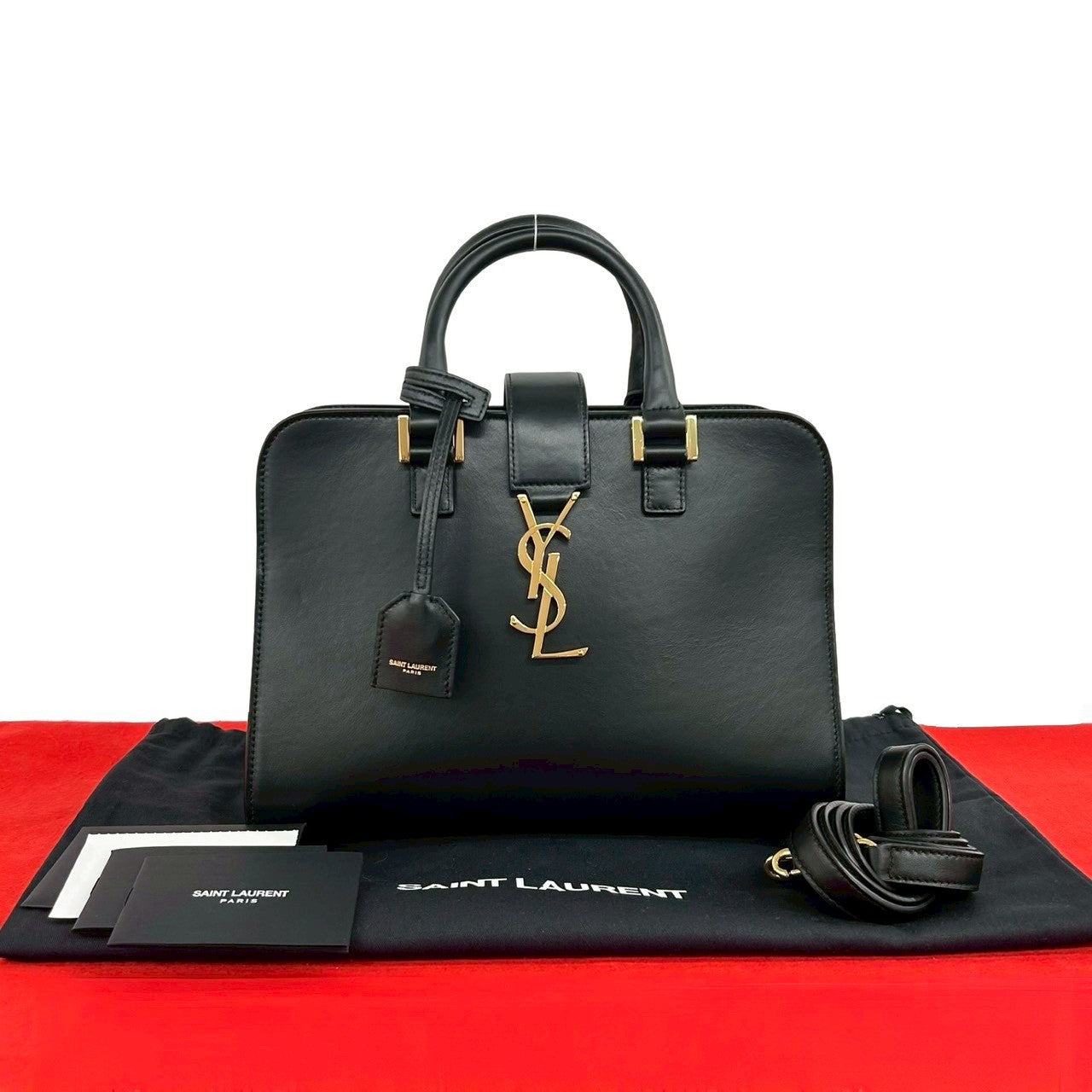 YVES SAINT LAURENT イヴサンローラン ベイビーカバス ショルダーバッグ