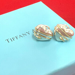 TIFFANY&Co. ティファニー (Vintage) ハートアロー イヤリング 925 K18 750YG