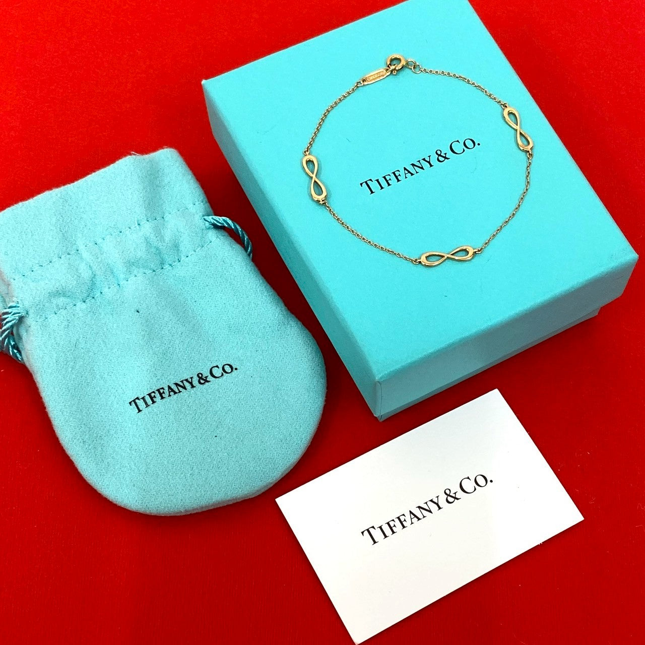 TIFFANY&Co. ティファニー インフィニティ ブレスレット 750