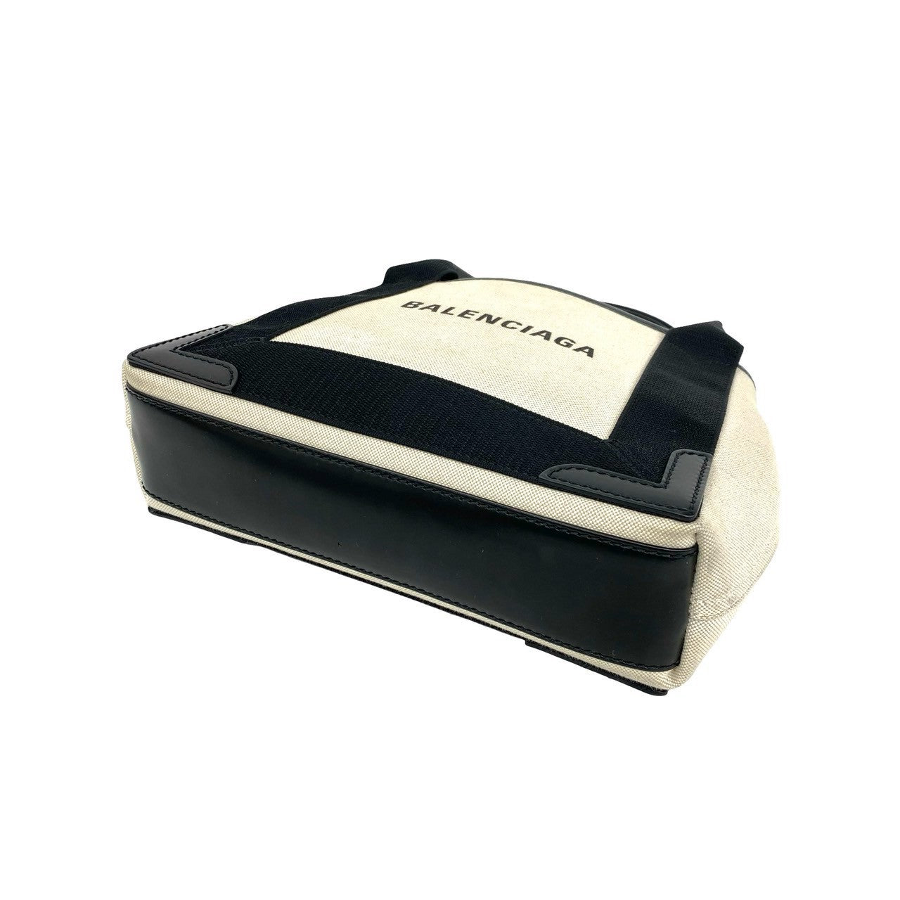 BALENCIAGA バレンシアガ ネイビーカバス ハンドバッグ 8