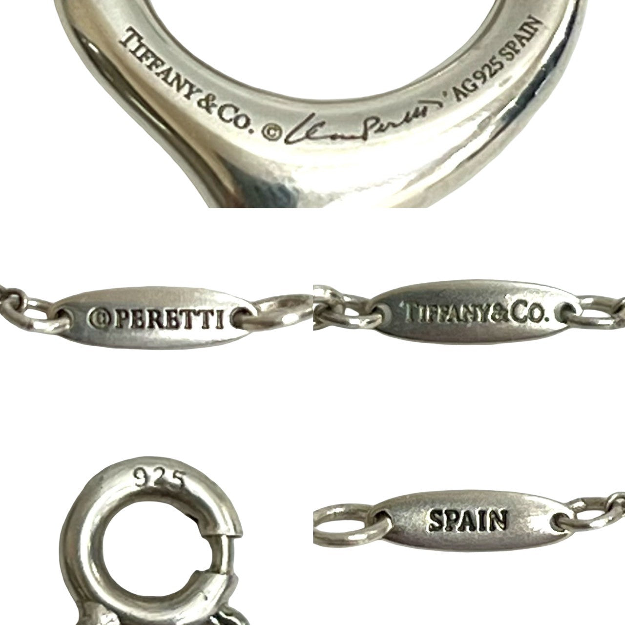 TIFFANY&Co. ティファニー オープンハート ネックレス 3