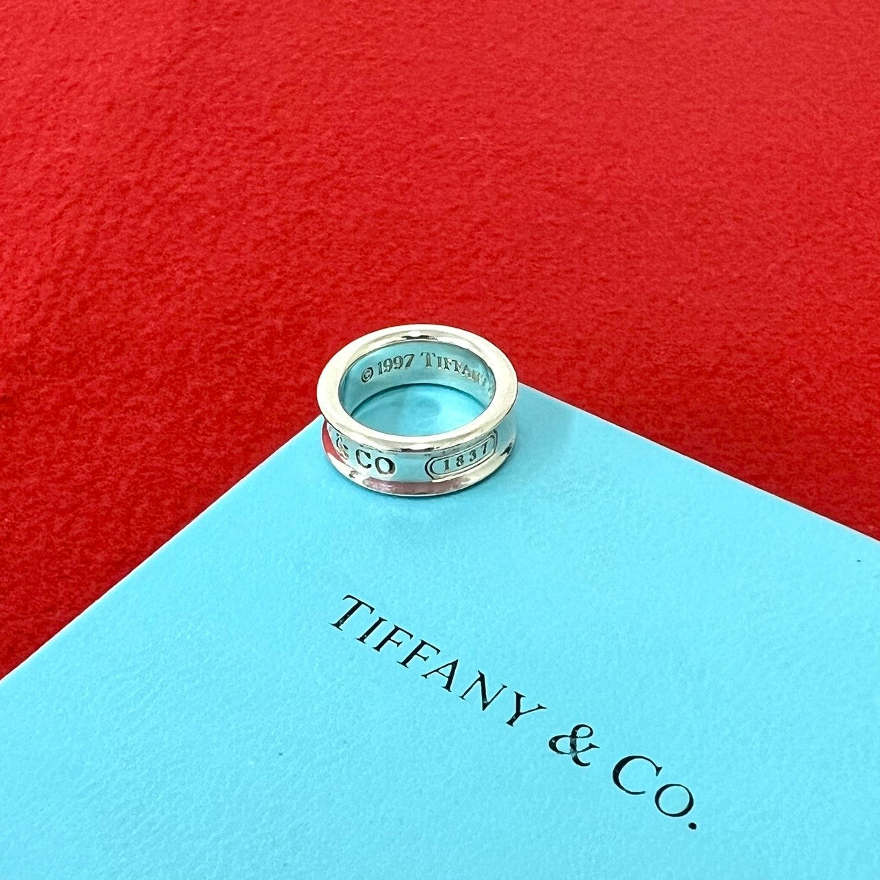 TIFFANY&Co. ティファニー (Vintage) ナローリング 指輪