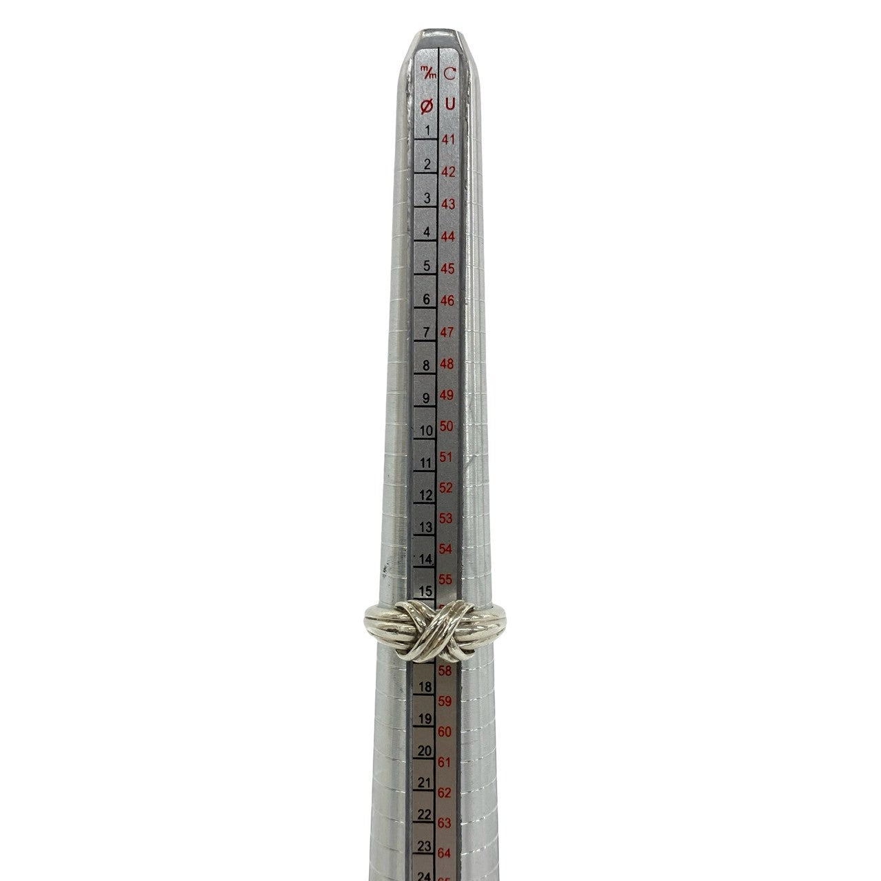 TIFFANY&Co. ティファニー (Vintage) シグネチャー クロス リング 指輪 16号 7