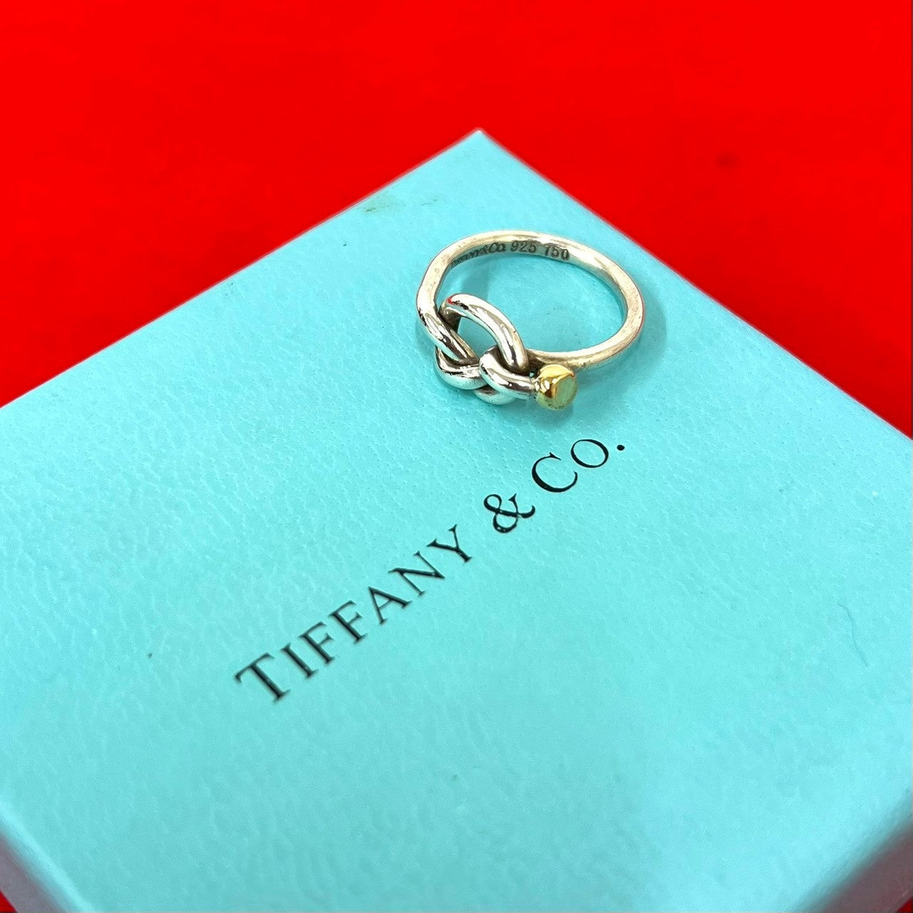 TIFFANY&Co. ティファニー ラブノット リング 指輪