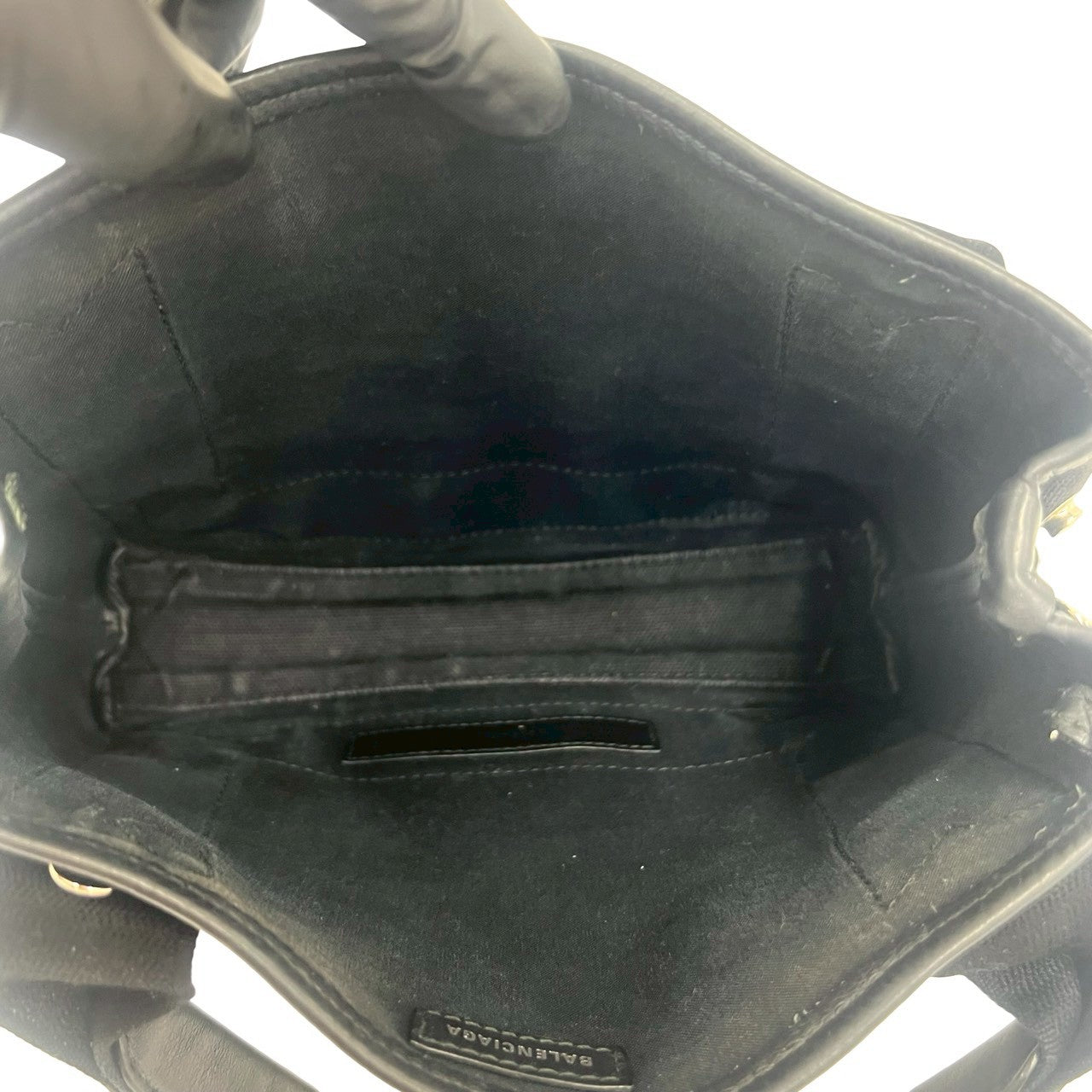 BALENCIAGA バレンシアガ ネイビーカバス XS ハンドバッグ 9