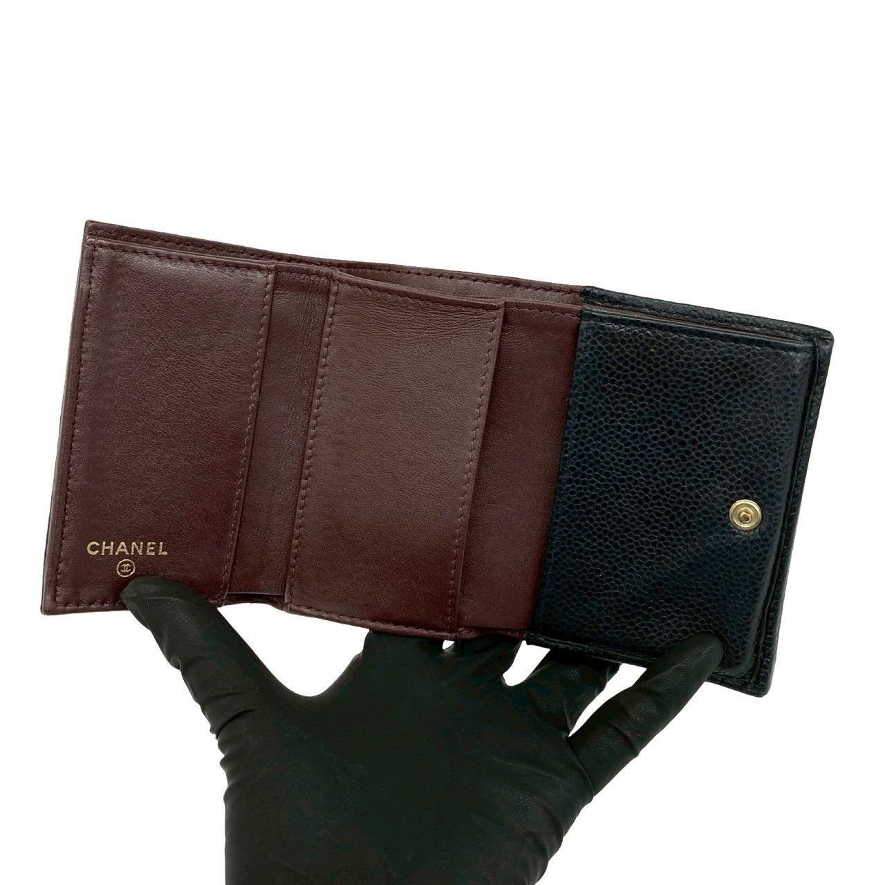 CHANEL シャネル 三つ折り財布 7