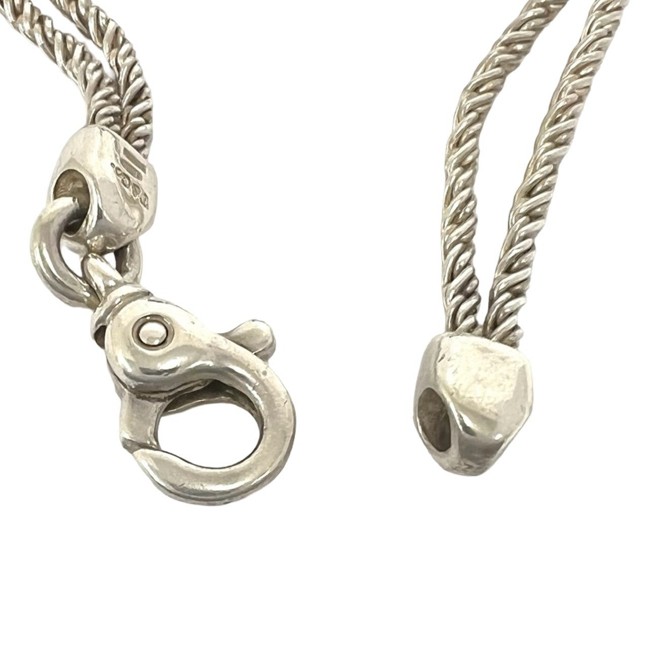 TIFFANY&Co. ティファニー (Vintage) センターノット ダブルロープ ブレスレット 4
