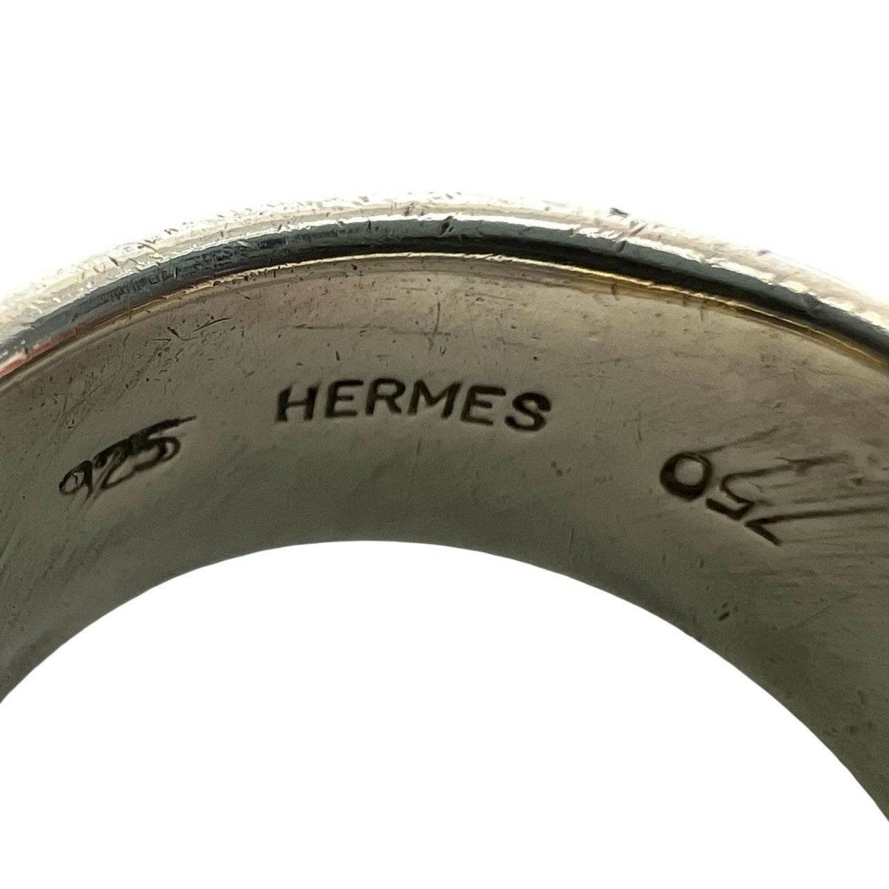 HERMES エルメス (Vintage) モンテヴィデオ リング 指輪 K18 750 YG 3
