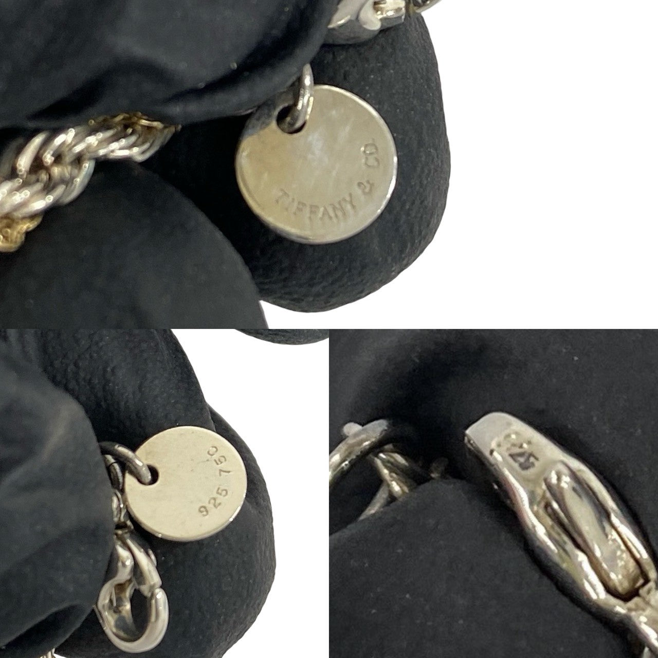 TIFFANY&Co. ティファニー (Vintage) ツイストロープ チェーン ネックレス 925 K18 750YG 3