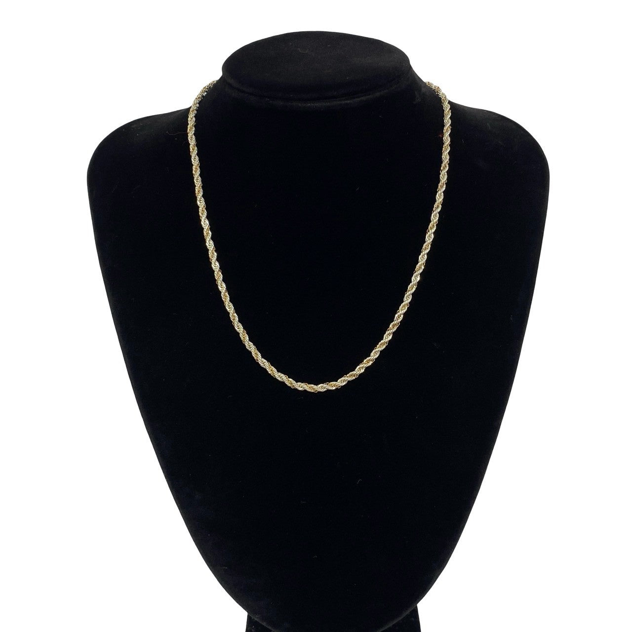 TIFFANY&Co. ティファニー (Vintage) ツイスト ロープ ネックレス 925 K18 750YG 2
