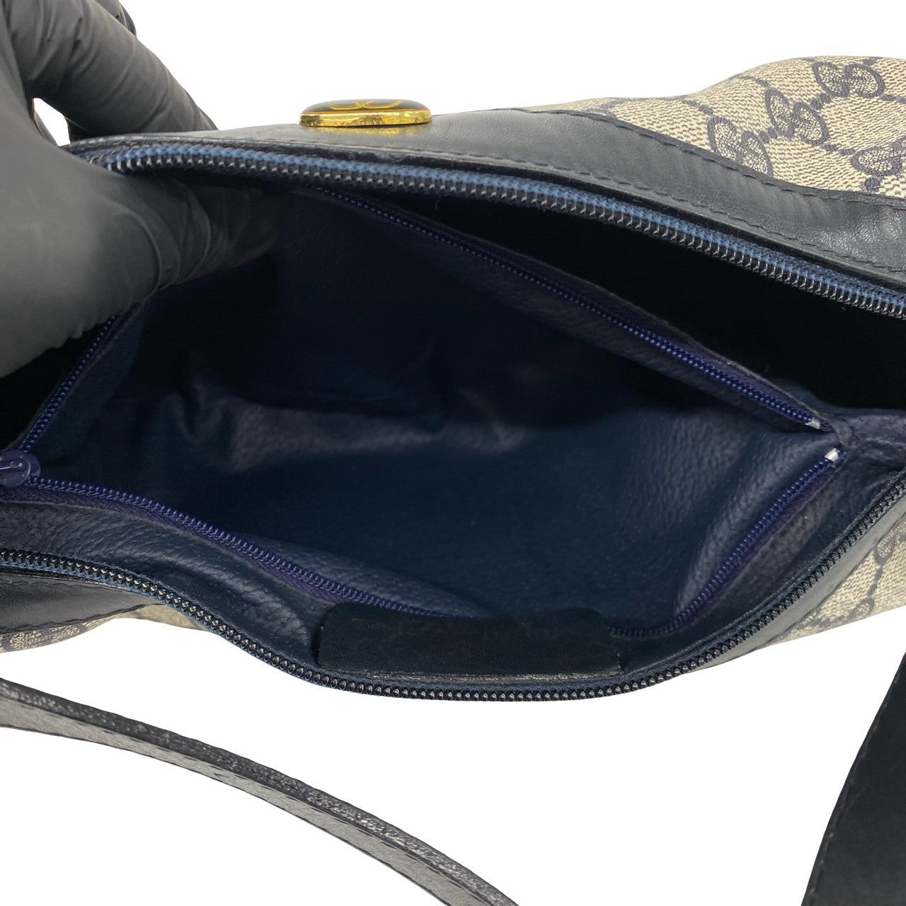 GUCCI グッチ (Vintage) GG ロゴ 柄 ショルダーバッグ 10