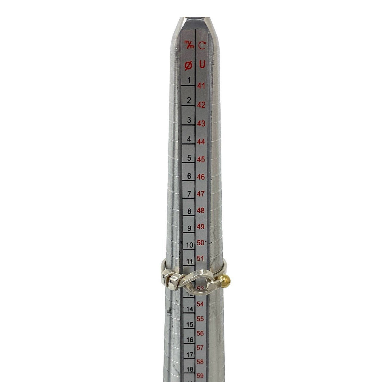 TIFFANY&Co. ティファニー (Vintage) フック&アイ ラブノット リング 指輪 925 K18 750YG 7