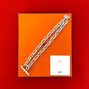 HERMES エルメス シェーヌダンクル GM 29コマ ネックレス