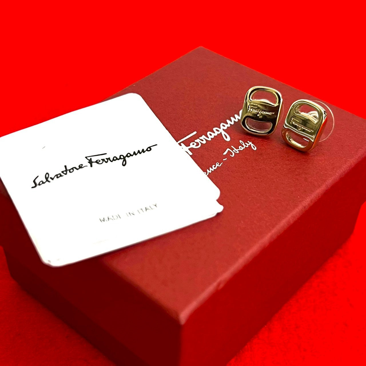 Salvatore Ferragamo サルヴァトーレフェラガモ ピアス
