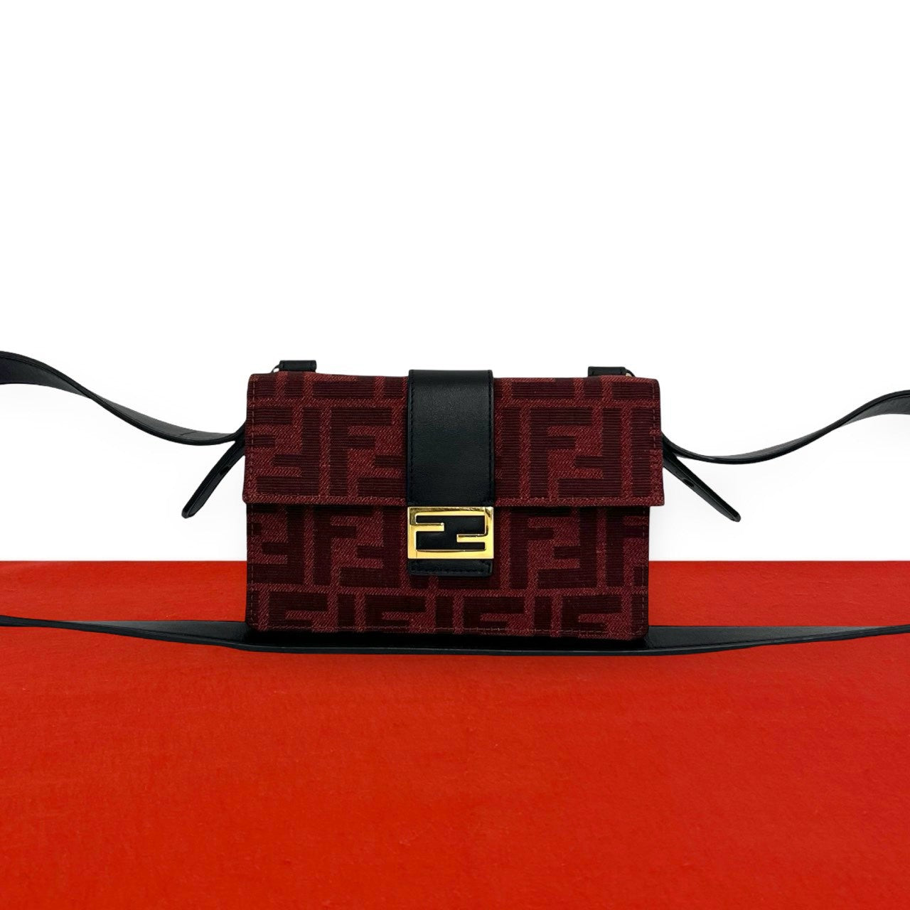 FENDI フェンディ マルスピオ バケット ショルダーバッグ