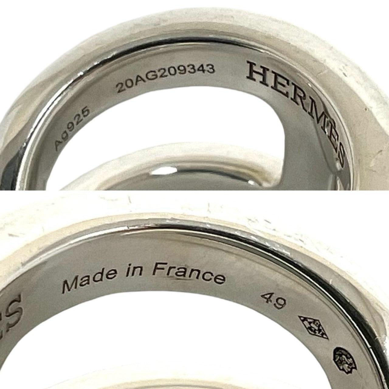HERMES エルメス オスモズ GM リング 指輪 3