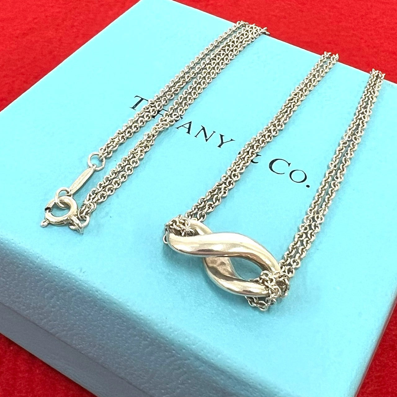 TIFFANY&Co. ティファニー (Vintage) インフィニティ ネックレス