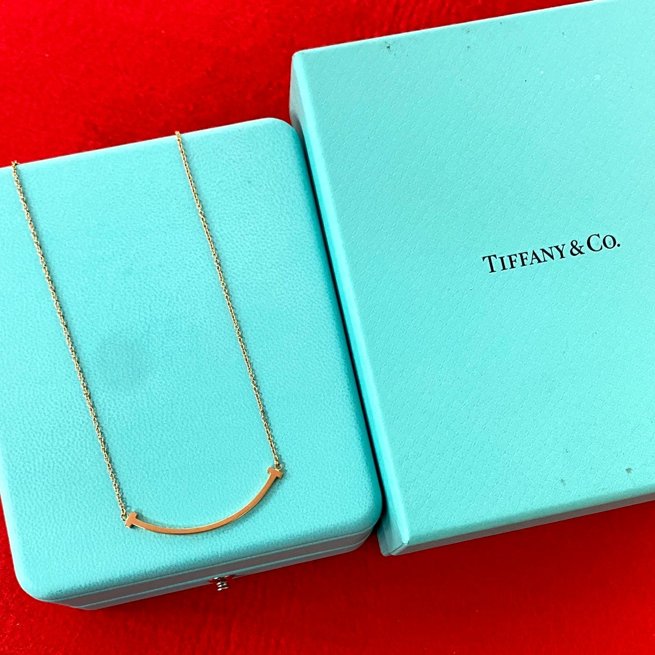 TIFFANY&Co. T スマイル ネックレス