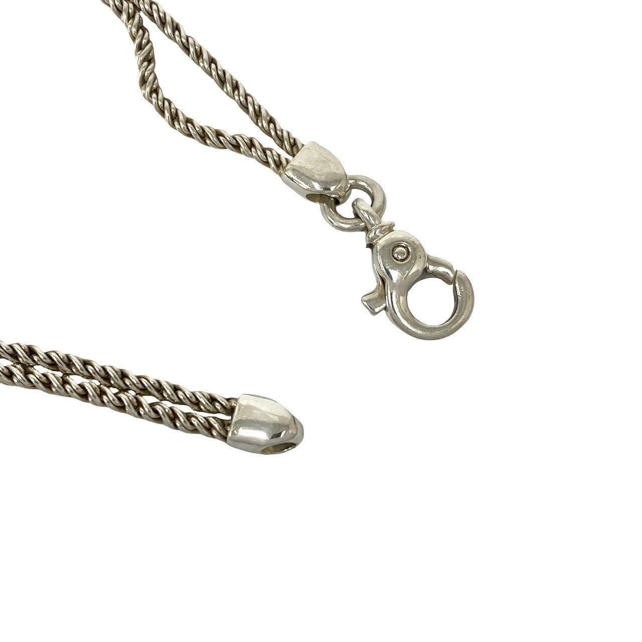 TIFFANY&Co. ティファニー (Vintage) ダブルロープ ダブルハート ブレスレット 925 K18 750YG 4