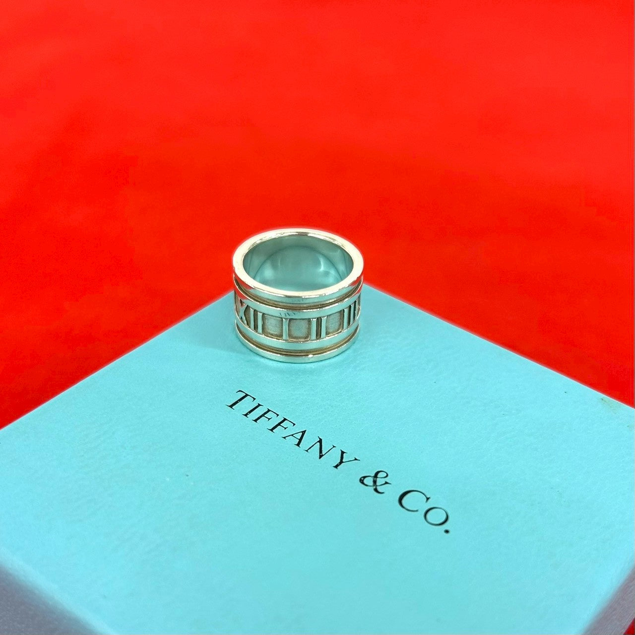 TIFFANY&Co. ティファニー アトラス ワイド リング 指輪 925