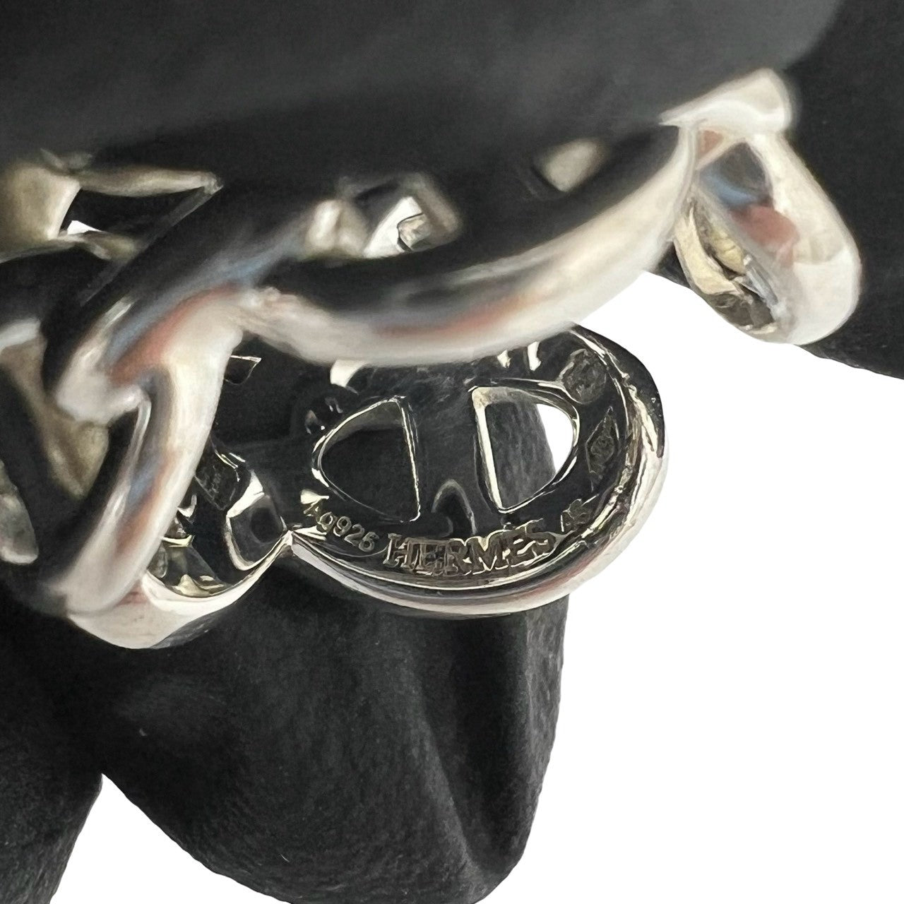 HERMES エルメス アンシェネ GM リング 指輪 3