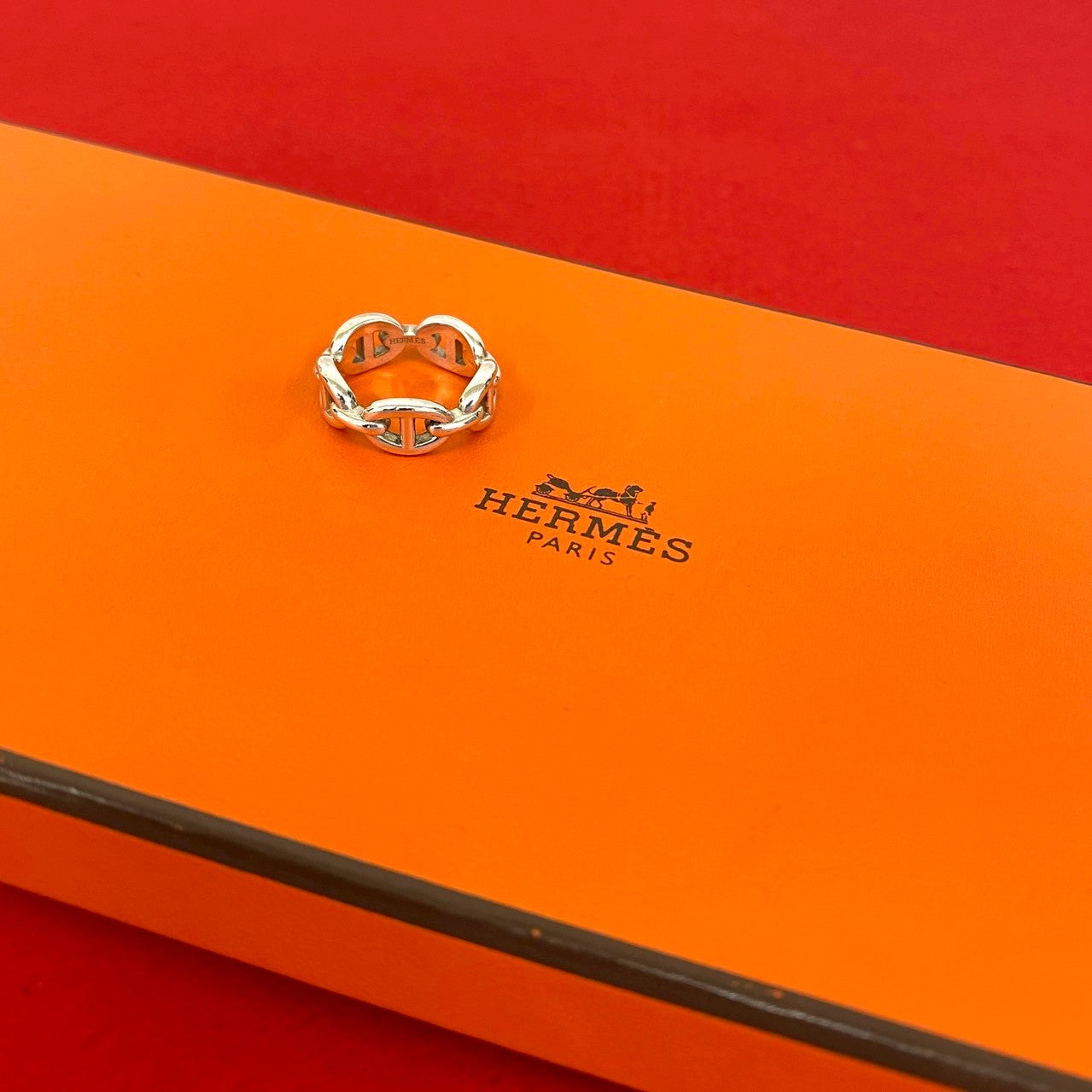 HERMES エルメス シェーヌダンクル アンシェネ シェーヌダンクル アンシェネ リング・指輪